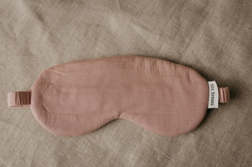 Bamboe Slaap Masker - Roze