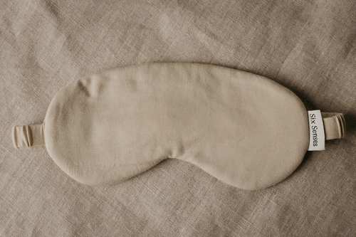 Bamboe Slaap Masker - Beige